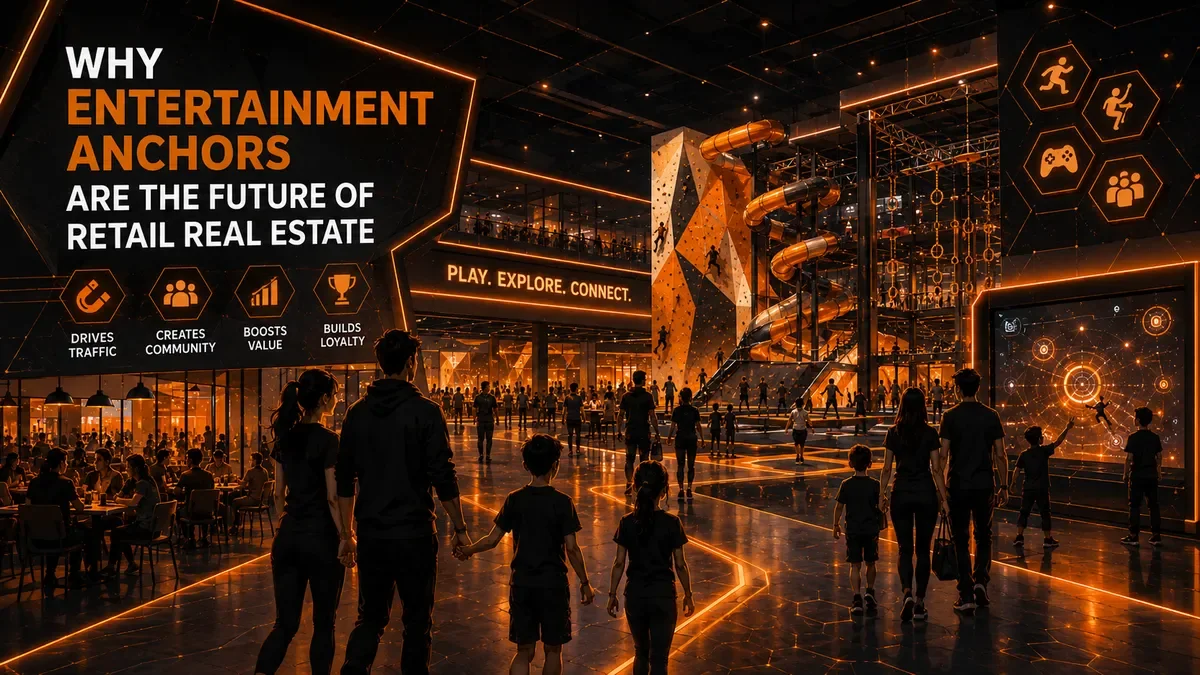 Why Entertainment Anchors Are the Future of Retail Real Estate